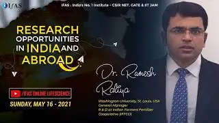 RESEARCH OPPORTUNITIES IN INDIA & ABROAD | WITH SPECIAL GUEST DR.RAMESH RALIYA SIR FROM USA !!!