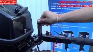 Двухтактный Лодочный мотор Parsun T15BMS  | Видео Обзор  | Обзор от  Mototek