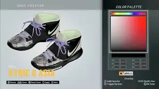 NBA 2K20 Shoe Creator: Kyrie 6 Asia