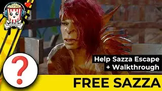 Baldur's Gate 3: How to free Goblin Prisoner Sazza and help her escape ✔️ + Walkthrough