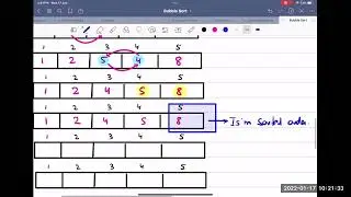 How BUBBLE SORT Works ? Explained by Sir MAK #OL #AL #MAK #CS #BubbleSort