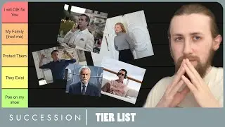 All SUCCESSION Characters RANKED! (Tier list)