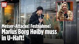 MESSER-ATTACKE AM WOCHENENDE: Skandal-Sohn Marius Borg H&oslash;iby muss in U-Haft