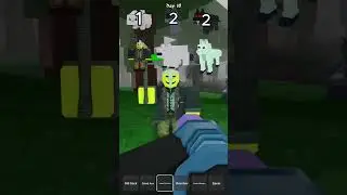 How many shots does an alien cannon kill? | За сколько выстрелов убивает инопланетная пушка ?#roblox