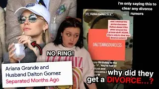 Ariana Grande Just Filed For DIVORCE...