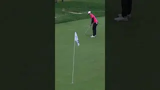 UNBELIEVABLE putt! 🔥