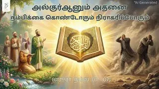 அல்குர்ஆனும் அதனை நம்பிக்கை கொண்டோரும் நிராகரிப்போரும் | ஸூரா நம்ல் 1–7 | Usthaz Mansoor | AOC