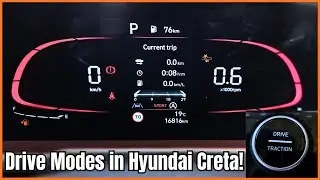 Drive Modes in Hyundai Creta 2024 | Eco, Normal & Sports Mode