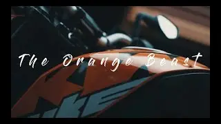 The Orange with Orange KTM Also Happy New Years (Motorcycles Cinematic)