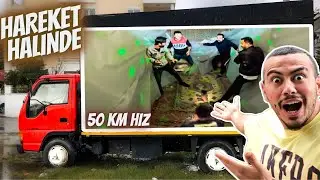 TEHLİKELİ KAMYONUN İÇİNDEN SON ÇIKAN KAZANIR!!