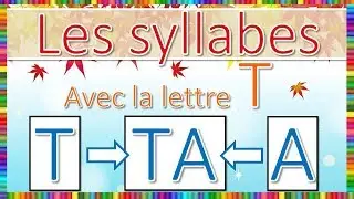Syllabes avec la lettre T