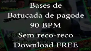 (BATUCADA) Base de SAMBA 90 BPM - DOWNLOAD free