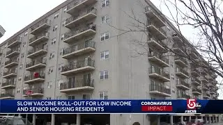 Despite eligibility, low income, senior housing faces uphill vaccine battle