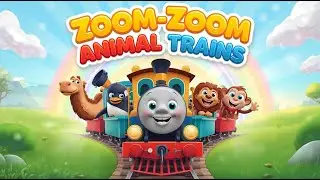 Animal Sounds Journey 🚂 | Forest, Ocean, Desert, Arctic & Jungle