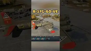 B-17G-60-VE - Aircraft Mechanization Part 3 - #warthunder #ww2 #airplane  #fypシ #gaming