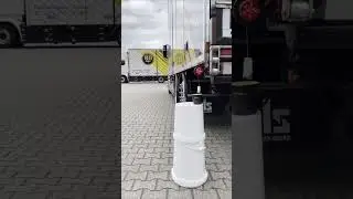Teabag into mug trickshot truck competition