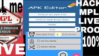MPL HACK NO ROOT UNLIMTED EARN....BY (DANGER TECHNICAL HACKER)