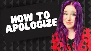 How to apologize