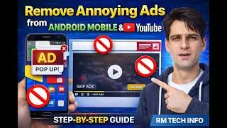 HOW TO STOP POP up ads videos on andriod  MOBILE |YouTube Ad Ko Kaise Band Kare 2024 #trending#ads