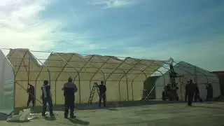 Montaza krovne cerade skladi&scaron;ni &scaron;atori Peprom 001
