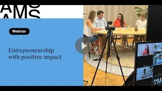 Webinar - Entrepreneurship with positive impact: How to stay the course in a profit-driven world