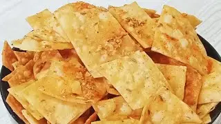 masala papri(papdi) crispy & crunchy papdi by eat perfect( Ramadan 2022 recipes)