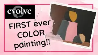 Learn oil painting for beginners - First time with color oils! [Evolve Artist Block 3 Assignment 1]