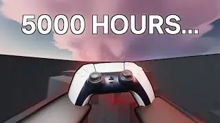 What 5000 Hours Looks like on Controller | Roblox Rivals