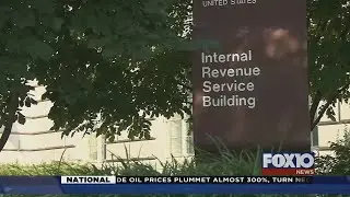Income drop and stimulus benefit