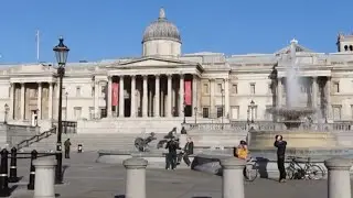 4K LONDON WALKING TOUR | BUCKINGHAM PALACE AND THE MALL TO TRAFALGAR SQUARE | 2021