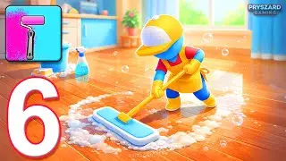 Flooring Master - Gameplay Walkthrough Part 6 - Scrape & Renovate Homes (iOS, Android)