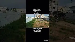 101 sq Yards Open plot sale || LB Nagar || Price 65k Par Yard || North || #home #house #viral