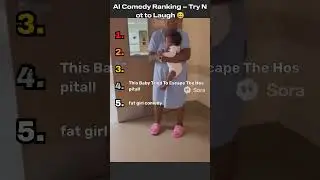 AI Comedy Ranking &ndash; Try Not to Laugh 😆#shorts #ai #funny #comedy