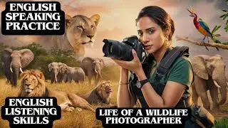 Wildlife Photographer | English Speaking Practice | English Listening Skills | Improve Your English