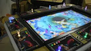 65inch black gold cabinet for IGS series game, Legend of the Phoenix, fish hunter game