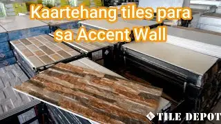 Pang Accent Wall from Floor Center Tile Depot Molino Bacoor | Bungalow House Philippines