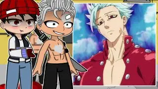 Undead Unluck React to Ban || Nanatsu no Taizai || TikTok || Gacha React