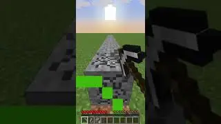 Mining Stone with Luck Potion - Minecraft Hacks #shorts