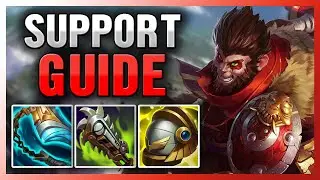 SEASON 11 WUKONG SUPPORT GUIDE | BUILD/RUNES+GAMEPLAY