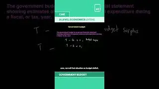 Government Macroeconomic Intervention: Government Budgets