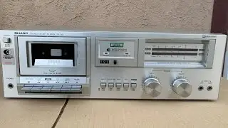 Sharp RT-30 tape deck belt replacement (part 1)