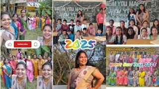 New year 2025 vlog / Late video/Kannada/ Celebration in school/ Happy time/ NavyaMithun /2025
