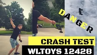 CRASH TEST WLTOYS 12428! Jak wiele zniesie? SKOK Z 10 METR&Oacute;W! Testujemy najpopularniejszy model RC!