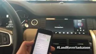 How to sync your phone in a 2017 Land Rover Range Rover Sport