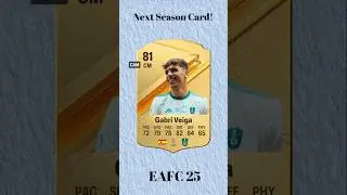Gabri Veiga FC25 Card! #gabriveiga #alahli #soudiarabia #spain #spl #fc25 #fifa #euro2024 #afc