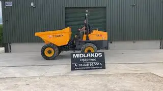 Terex Mecalac JCB TA6 6Ton Dumper Midlands Equipment Demo Video