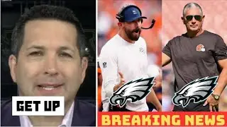 GET UP | Schefter Drops Blockbuster Update on Eagles OC Search: Webb or Jim Schwartz