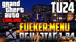 GTA 5 ONLINE: Mod Menu FUCKER [1.24 TU24 RGH/JTAG] + Download!
