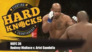 Rodney Wallace vs Ariel Gandulla | MMA | Hard Knocks Fighting Championship | HKFC 36