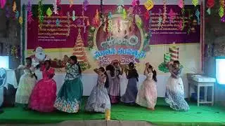 'Nedu Redu' Christmas Telugu action song by children 